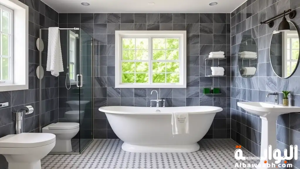 طريقة لتنظيف الحمام وتعقيمه