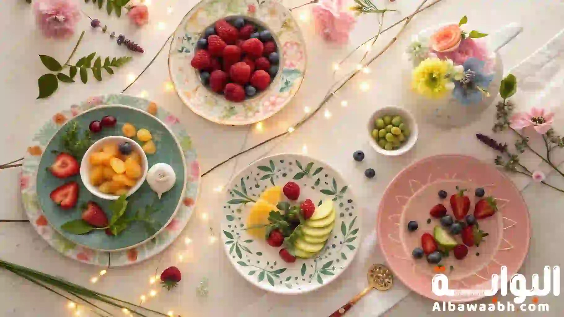 تزيين الأطباق