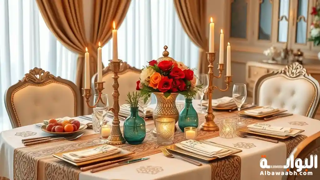 تزيين السفرة السعودية