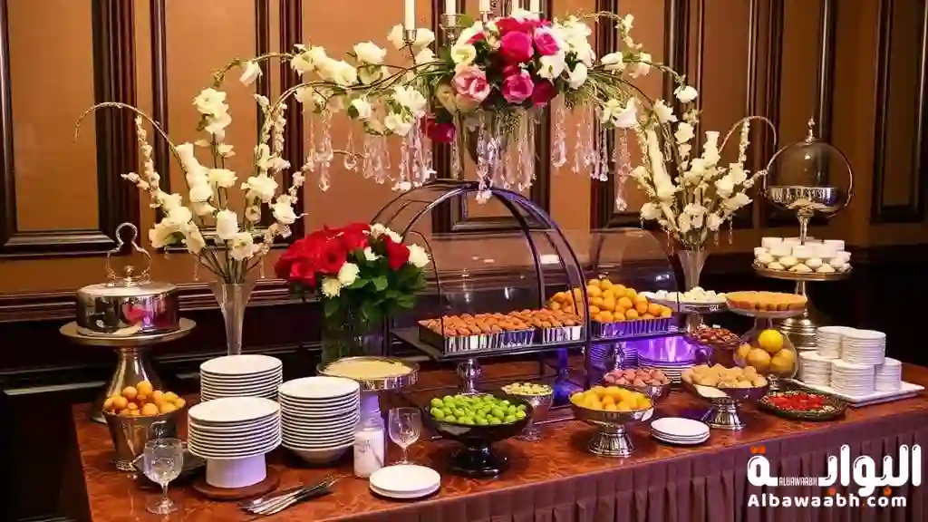 تزيين بوفيه فخم