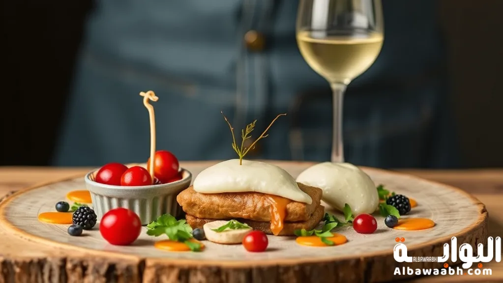 فن تقديم الطعام