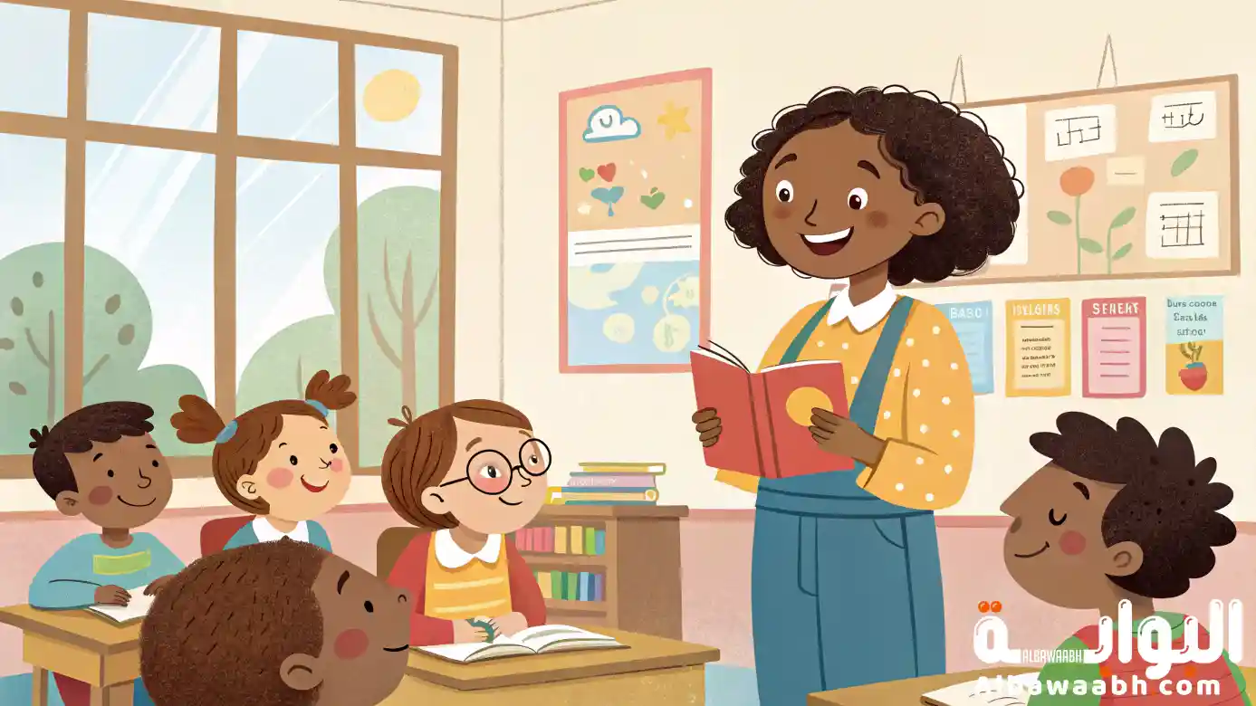 قصة أطفال عن احترام المعلم