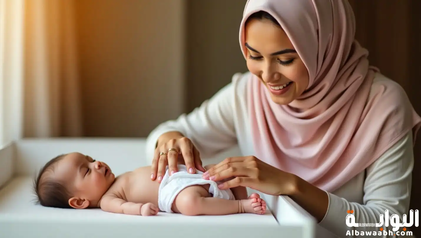 تغيير الحفاض خطوات يومية لرعاية أفضل