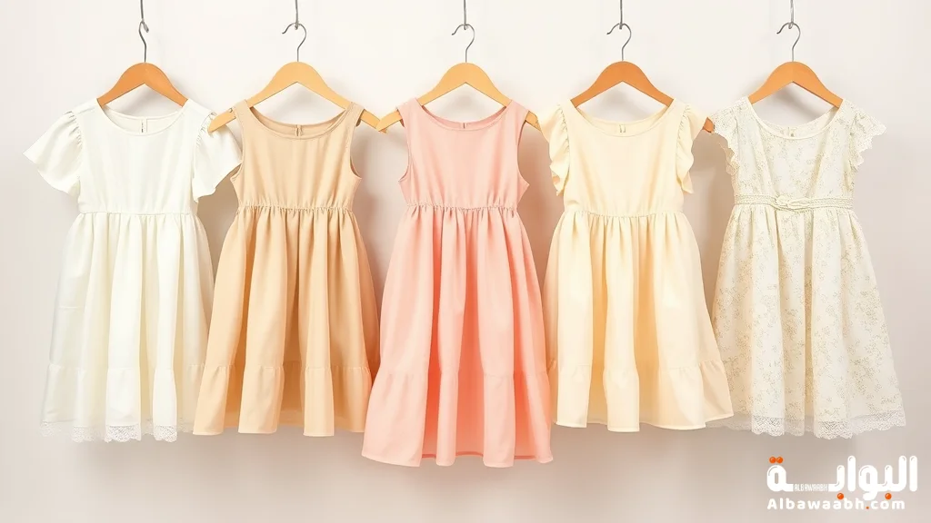 فساتين ناعمة للبنات
