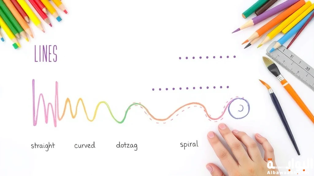 أنواع الخطوط في الرسم: التصنيفات الأساسية، خصائصها، وأهم استخداماتها الفنية