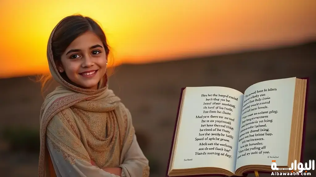 شعر عن بنت الشاعر