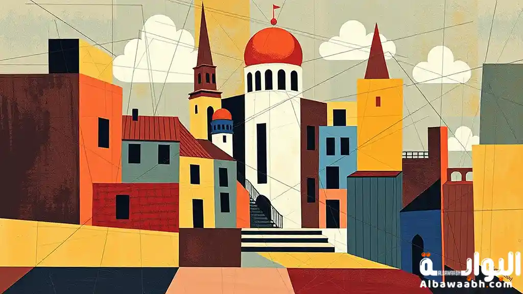 خصائص المدرسة التكعيبية