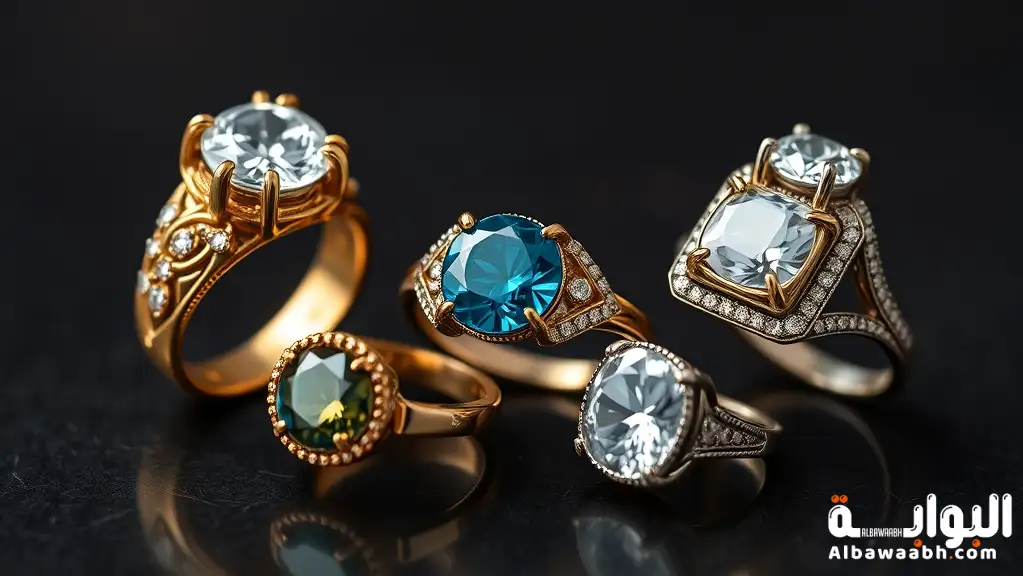 أحدث موديلات الخواتم