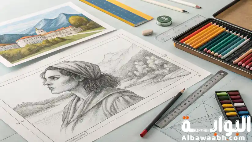 أنواع التقنيات الفنية في الرسم