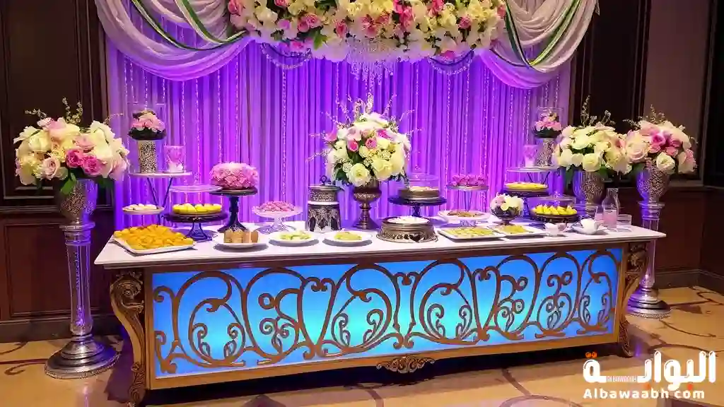 تزيين بوفيه فخم