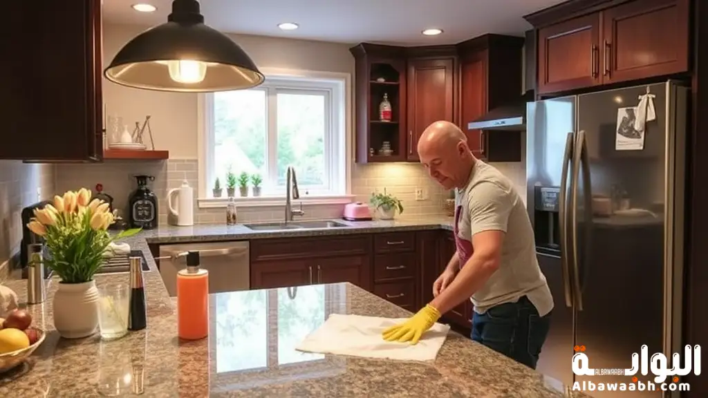 تنظيف المطبخ بعمق