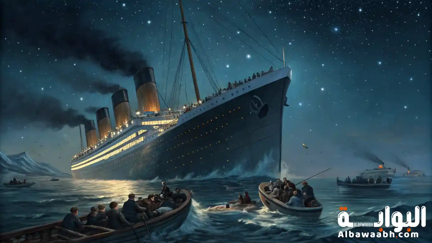 قصة غرق سفينة التايتنك الحقيقية