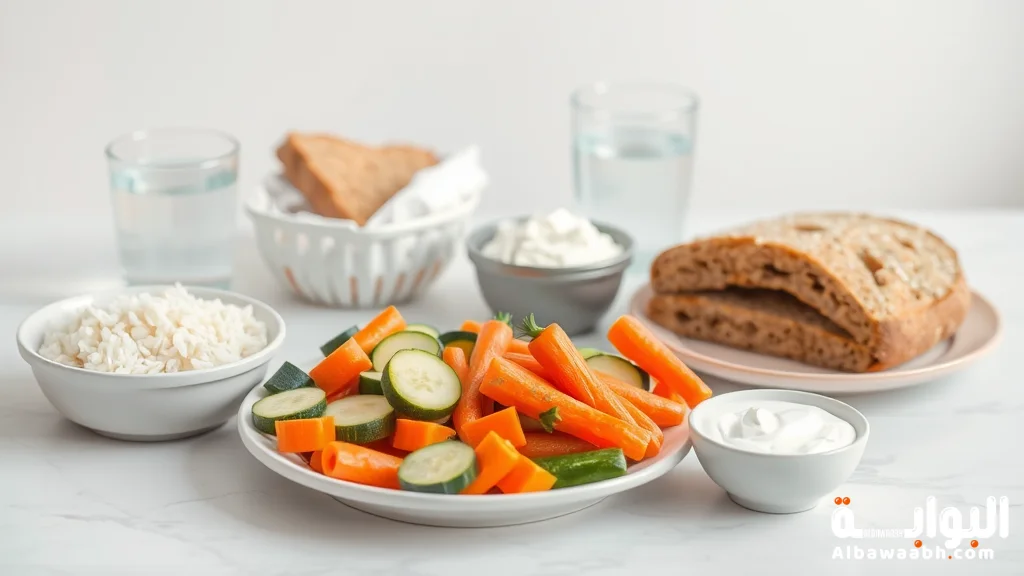 ماذا يأكل مريض القولون