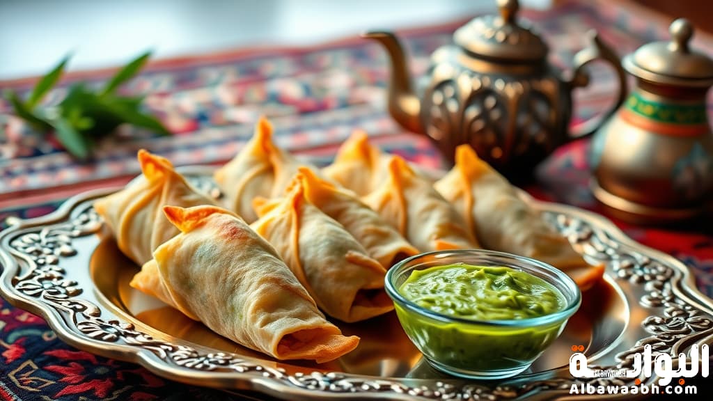 سمبوسة هندية بالخضار