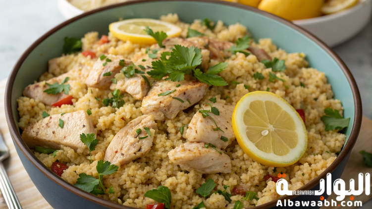 فريك بالدجاج