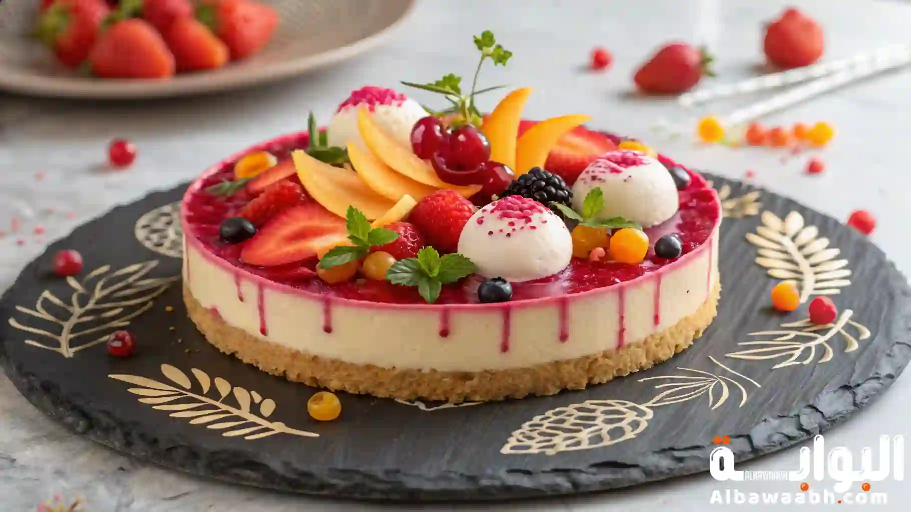 تزيين الحلويات