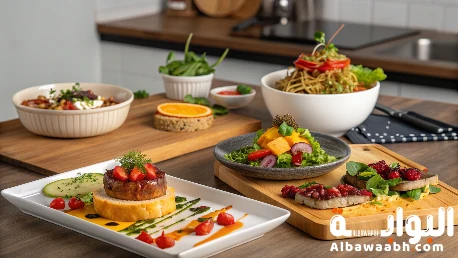 فن تقديم الطعام