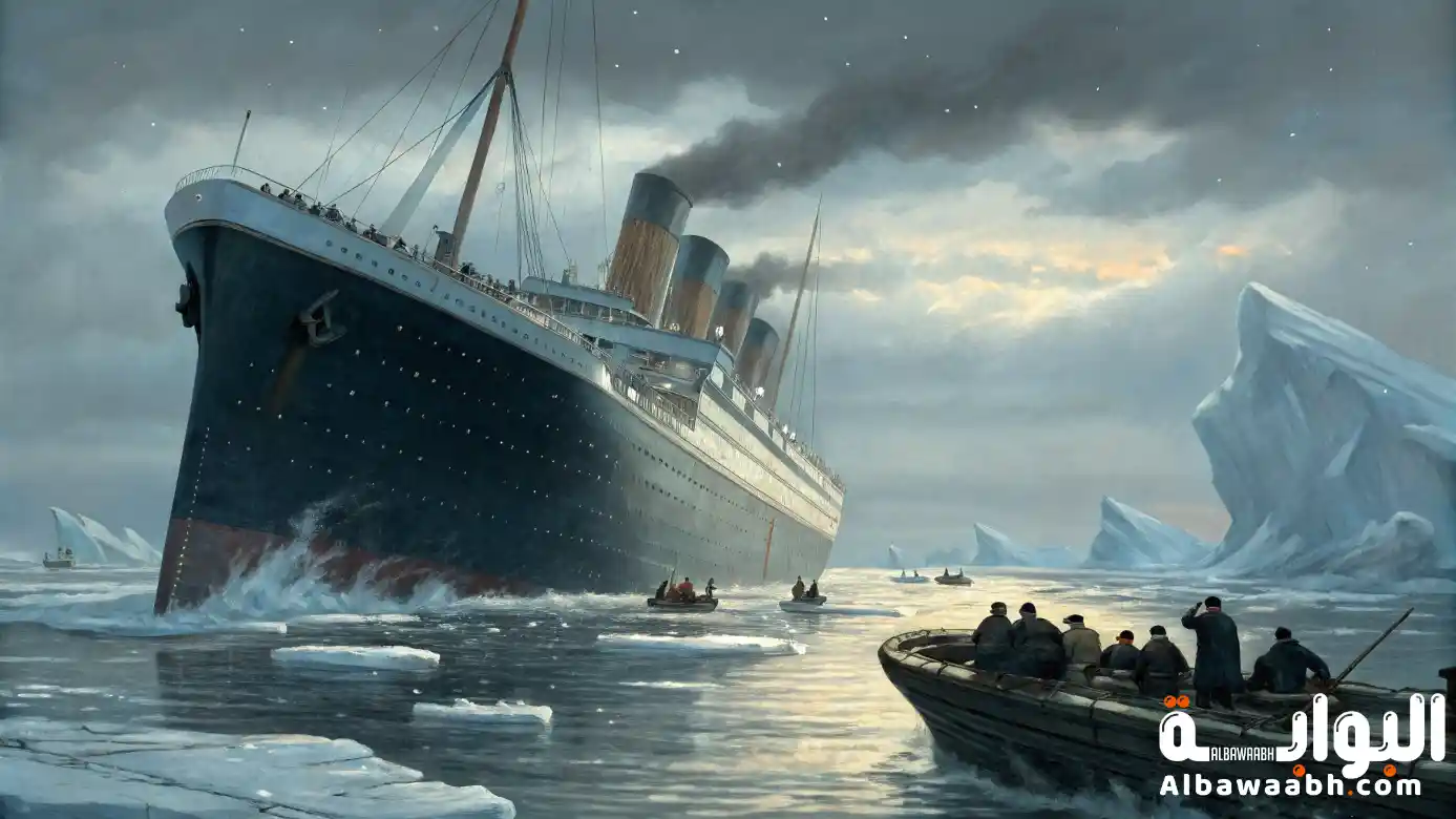 قصة غرق سفينة التايتنك الحقيقية