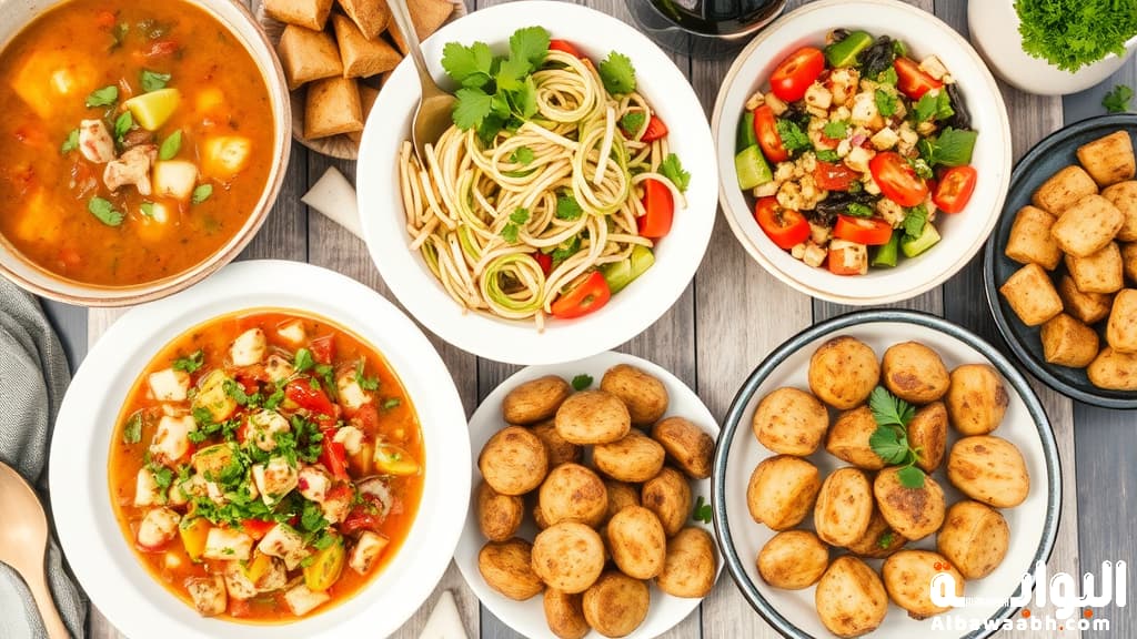 غداء سريع بدون لحم