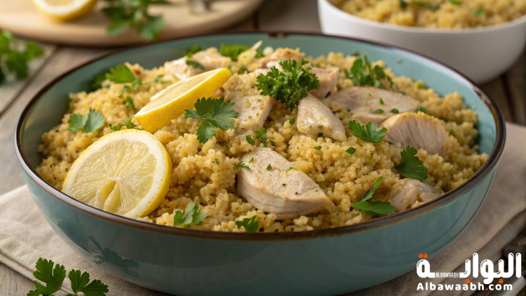 فريك بالدجاج