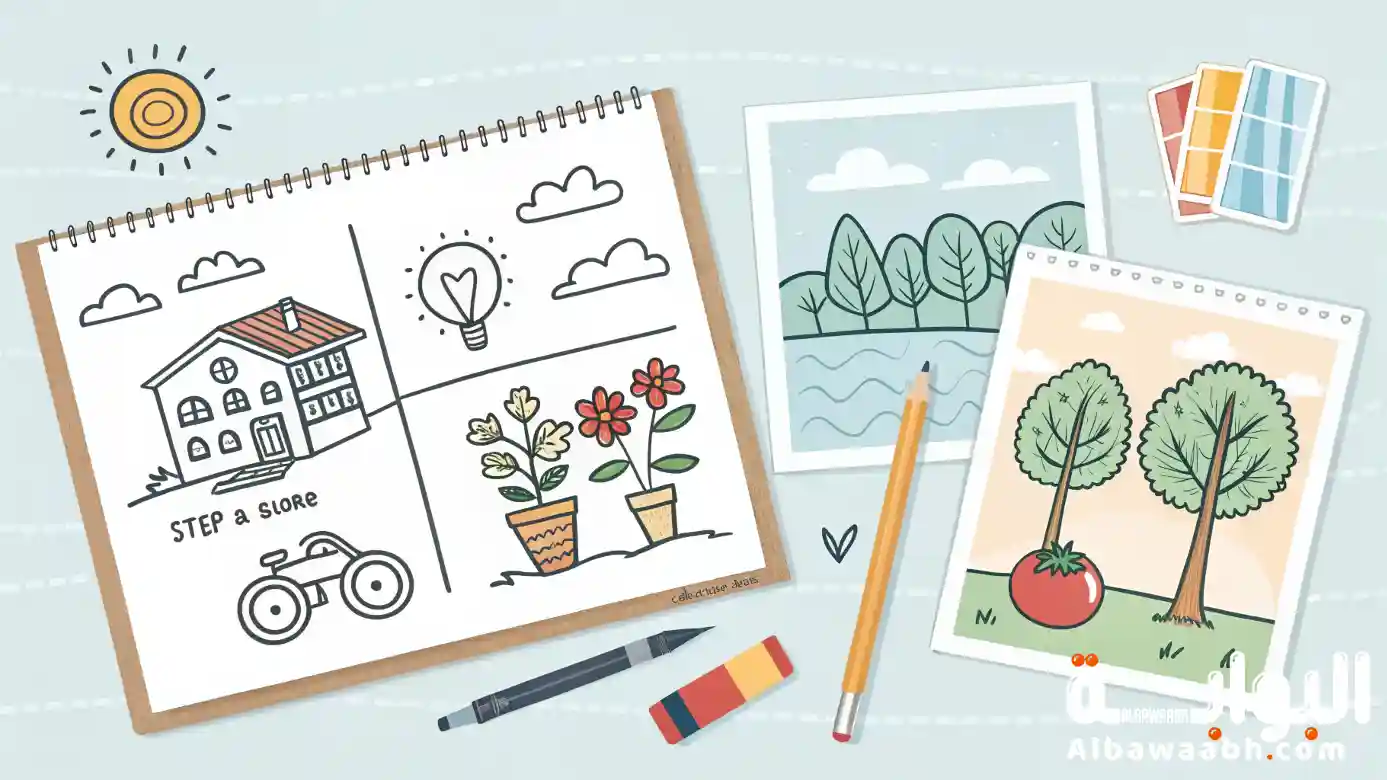 أساسيات الرسم للمبتدئين