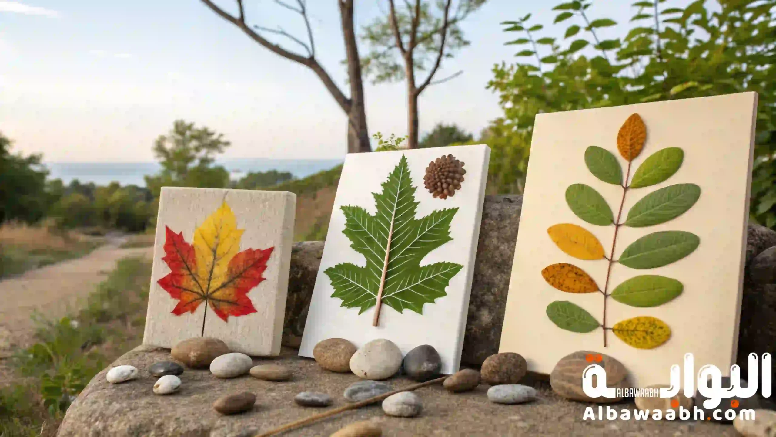 استخدام خامات البيئة في الأعمال الفنية