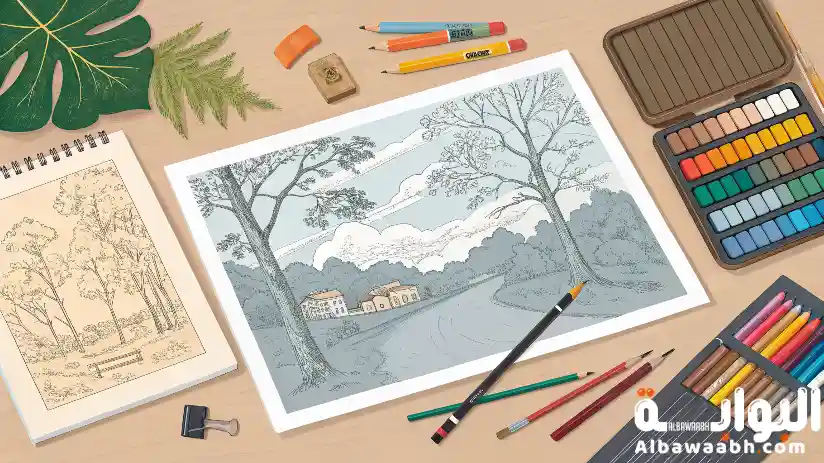 أنواع التقنيات الفنية في الرسم