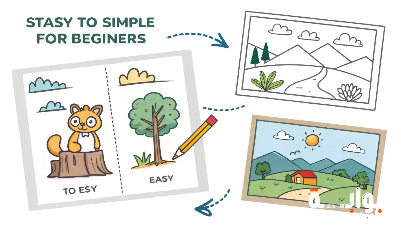 أساسيات الرسم للمبتدئين
