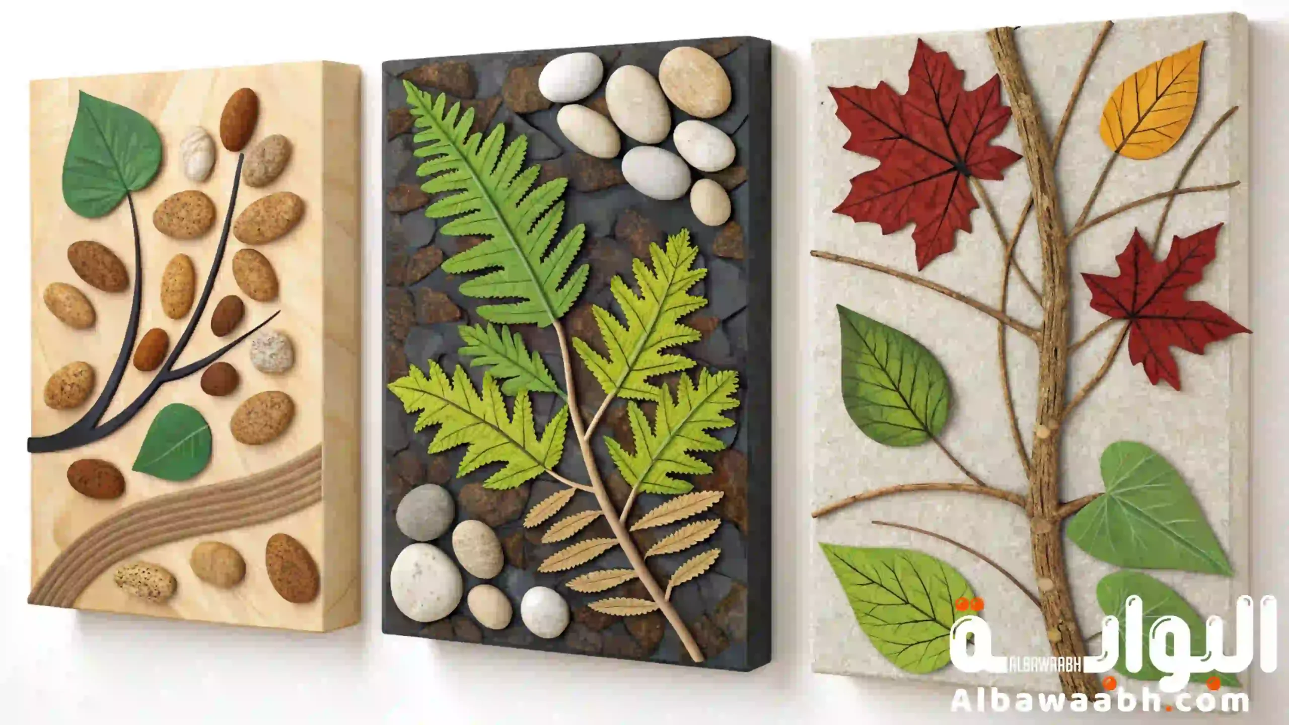 استخدام خامات البيئة في الأعمال الفنية