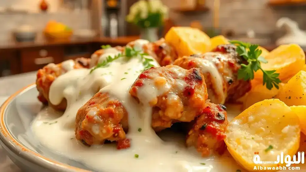 طريقة عمل صوص الثومية