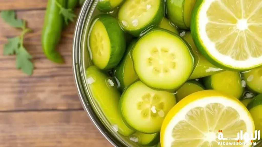 مخلل بدون خل