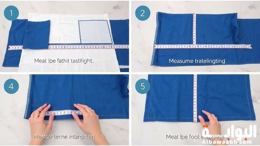 طريقة عمل شنطة من القماش