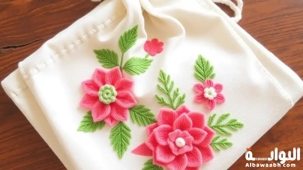 طريقة عمل شنطة من القماش