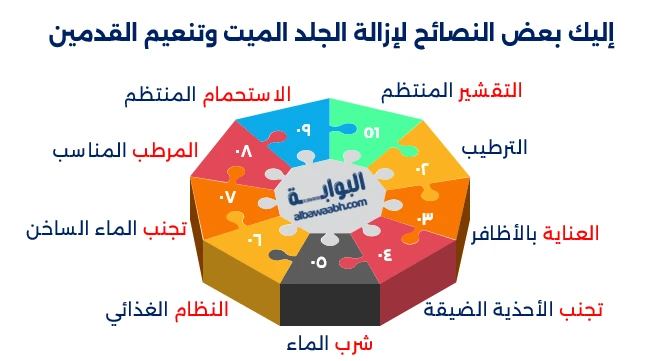 العناية بالقدمين: خطوات يومية لقدمان ناعمتان وخاليتان من التشققات