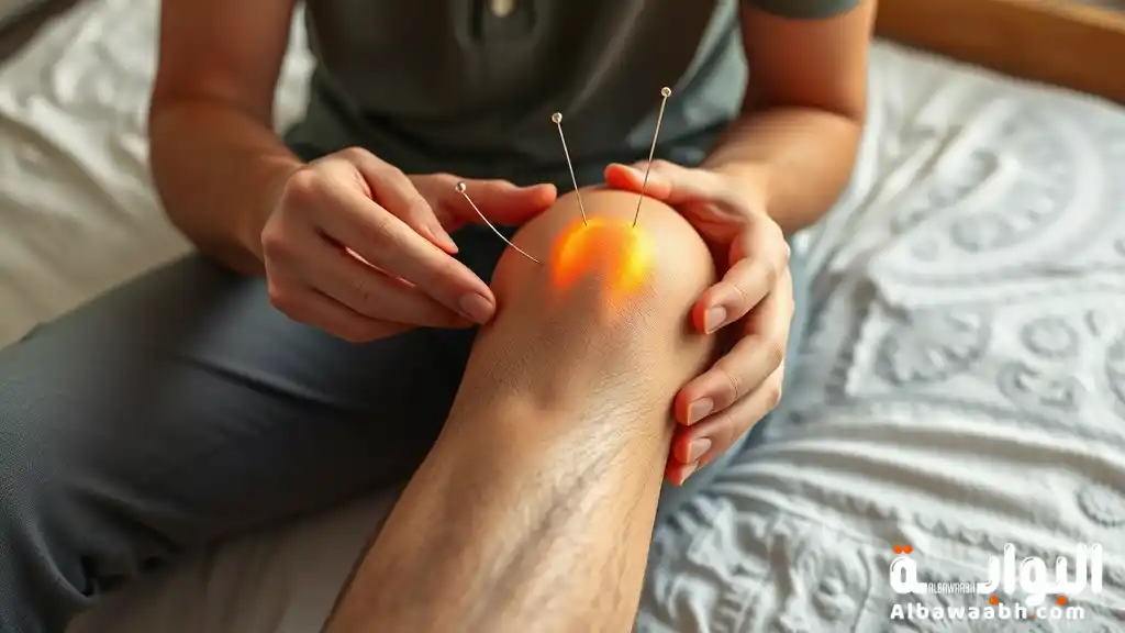 العلاج بالإبر الصينية لخشونة الركبة