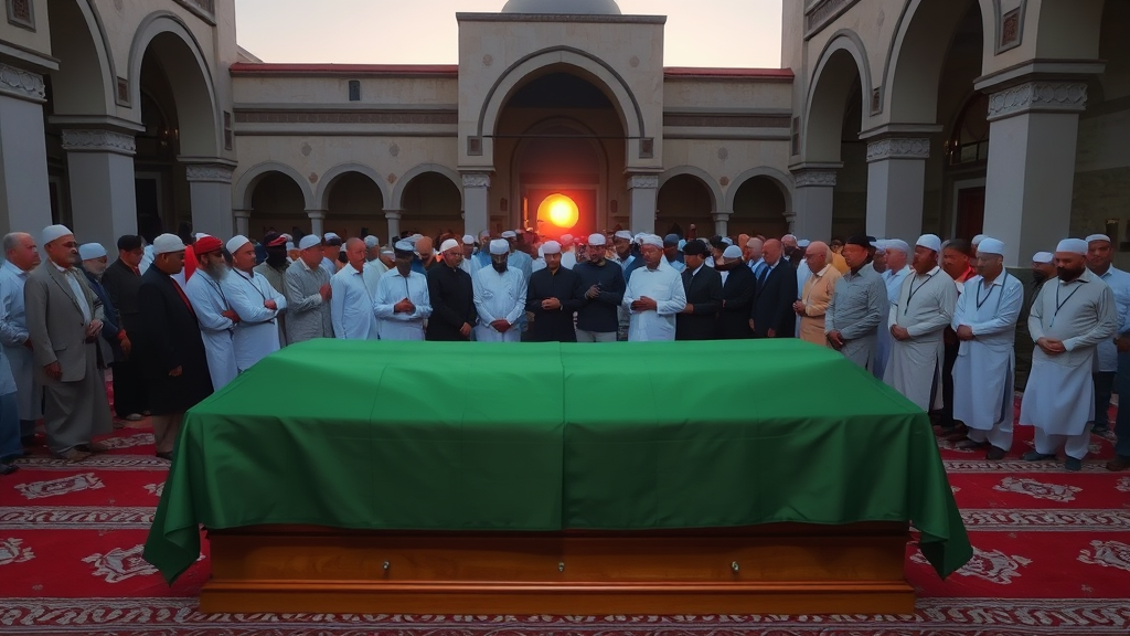 اجر صلاة الجنازة
