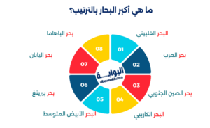 أكبر 10 بحار في العالم