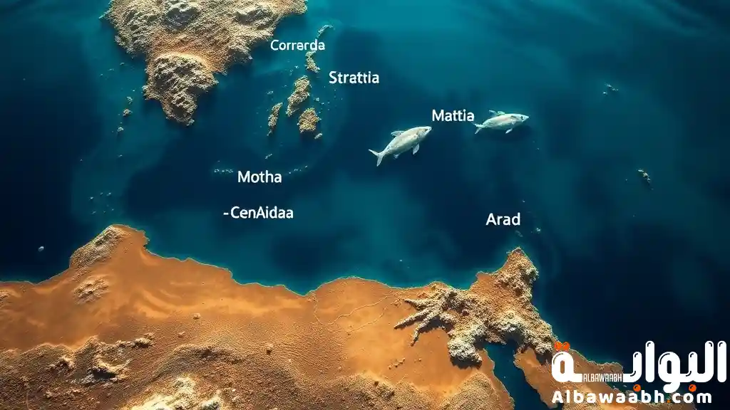 أسماء البحار في الوطن العربي