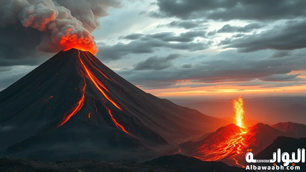 أسباب البراكين والزلازل