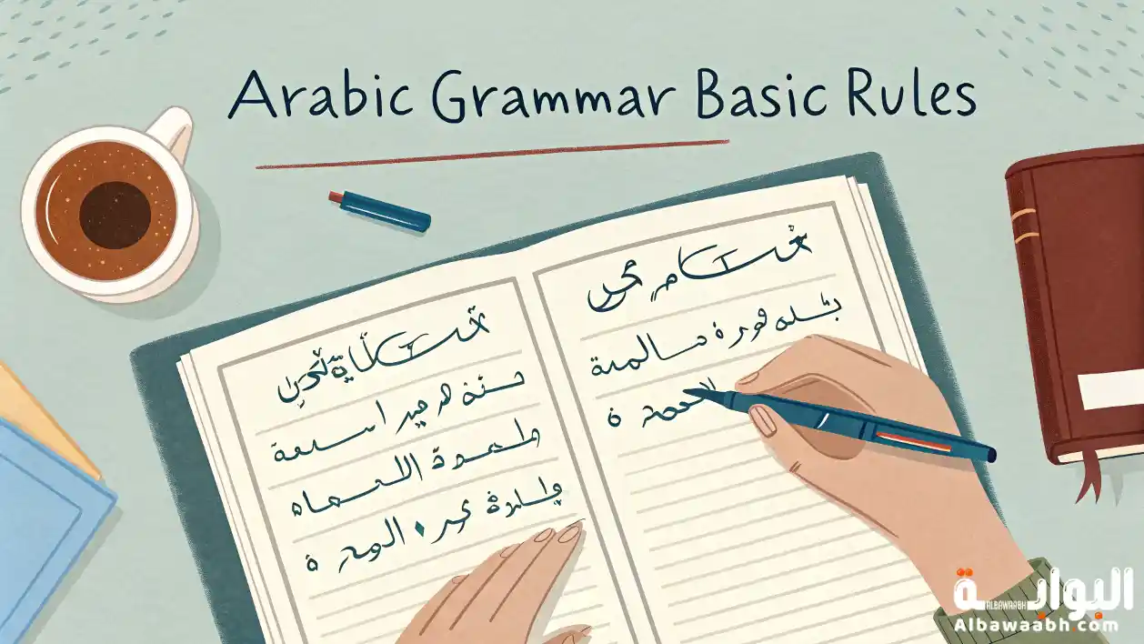 النحو في اللغة العربية