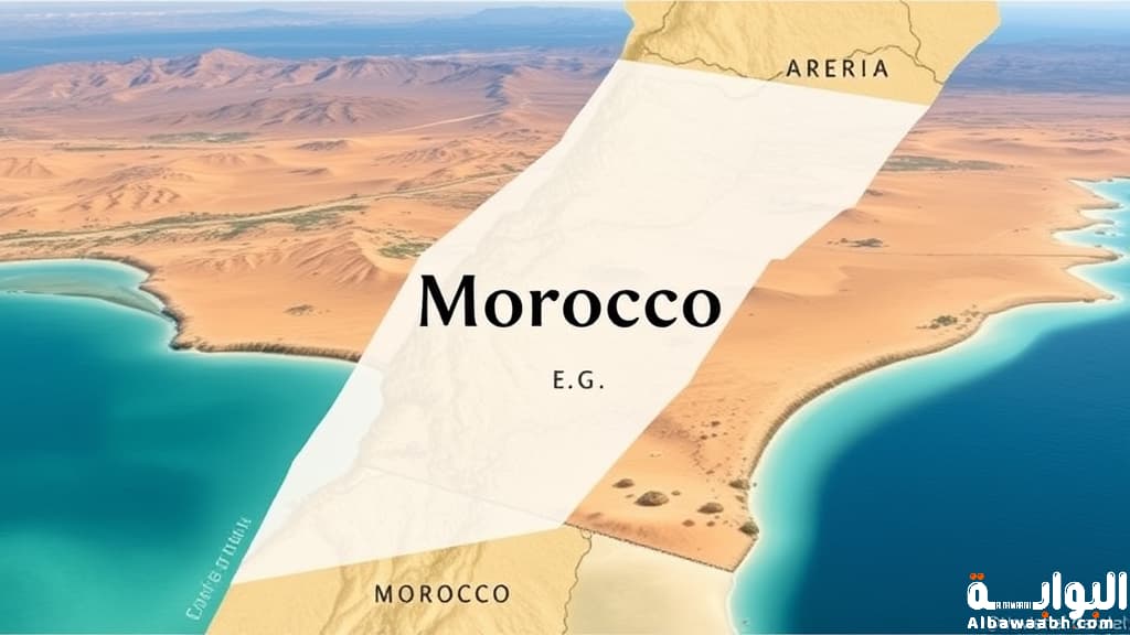 ما هي مساحة المغرب