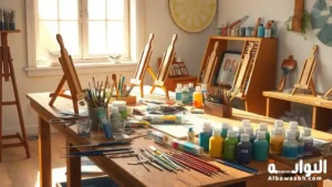 الرسم على الزجاج