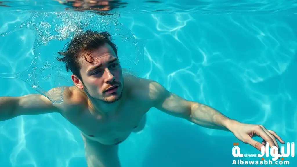 السباحة في المنام