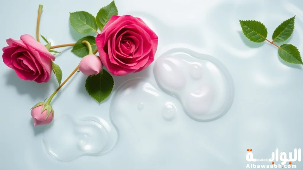 فوائد ماء الورد للبشرة