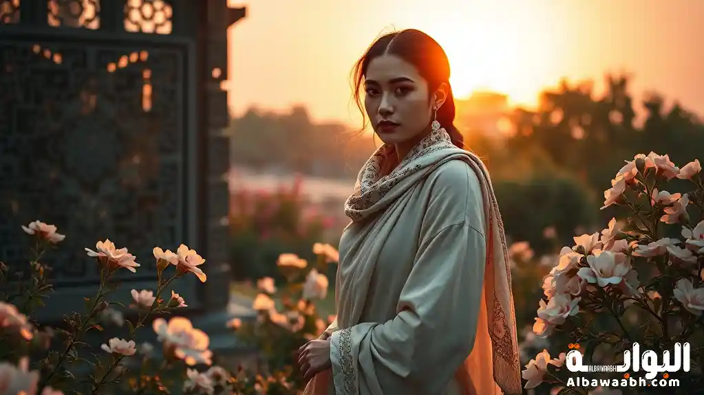 شعر غزل وصف الجمال