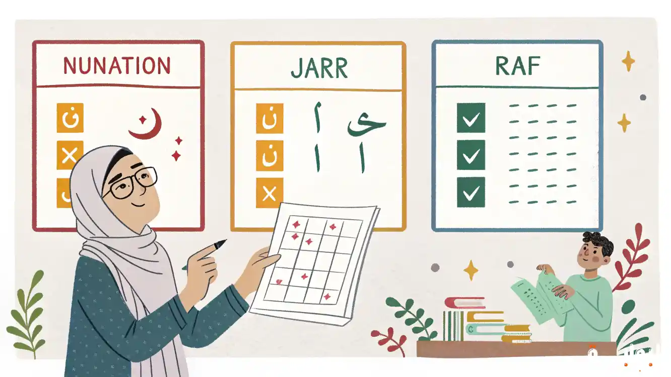 علامات الرفع في الأسماء