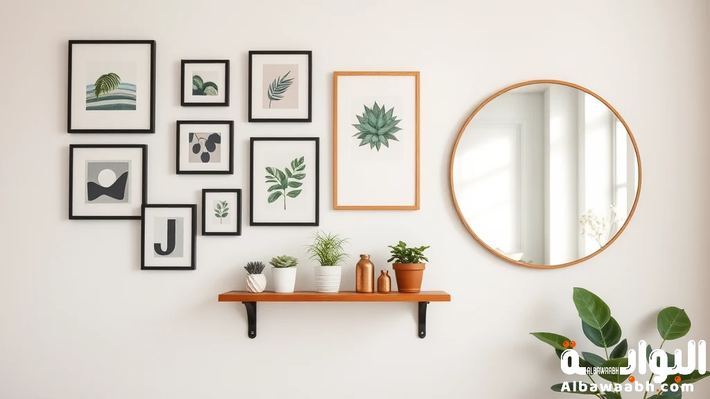 أفكار تزيين الجدران