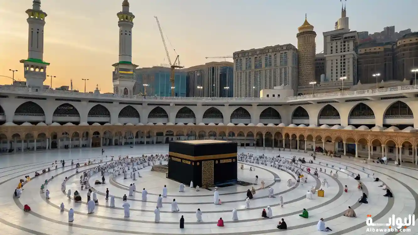 الشراء بعد أداء طواف الوداع