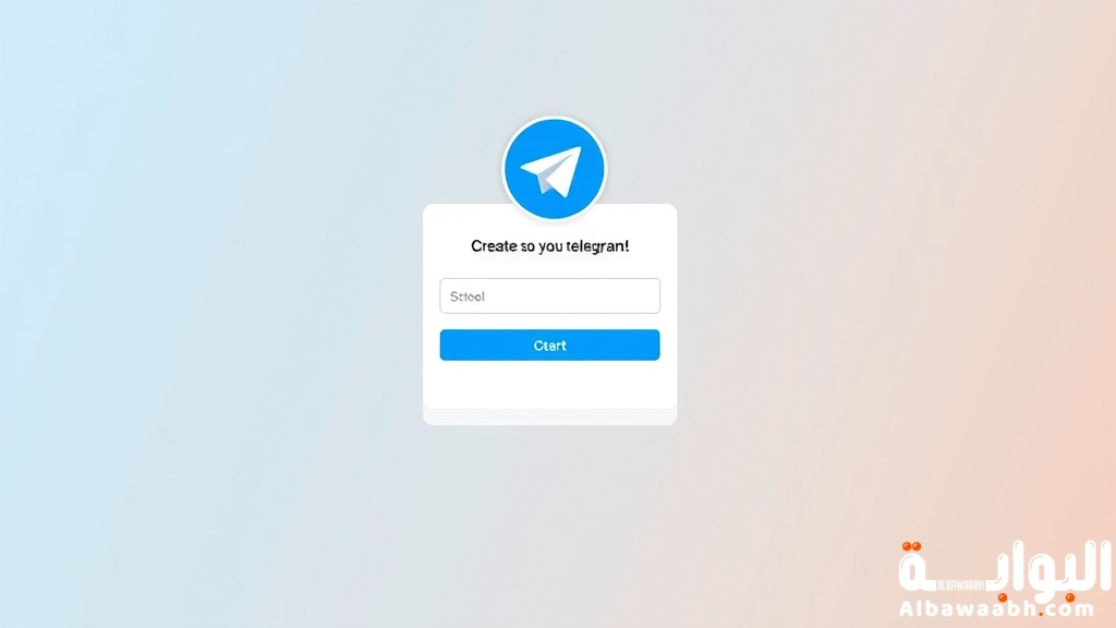 إنشاء حساب تليجرام من جوجل
