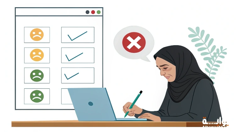 أمثلة على أسلوب النفي لا